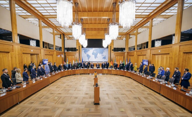 Erstmals fand ein Wirtschaftsgespräch im Format Z5+1 mit den Außenministern aus Zentralasien statt. Foto: phototek.net